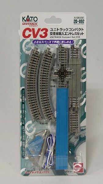 K20890 Kato Lemke - CV-1 Gleisoval 573x325mm - Spur N